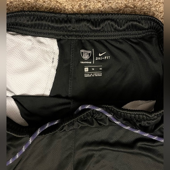 Baltimore Ravens Nike NFL Dri-Fit Practice Training Shorts Men's Black Size XL - Picture 13 of 14